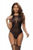 Seksowne Bodystocking wzorzyste 2040 czarne